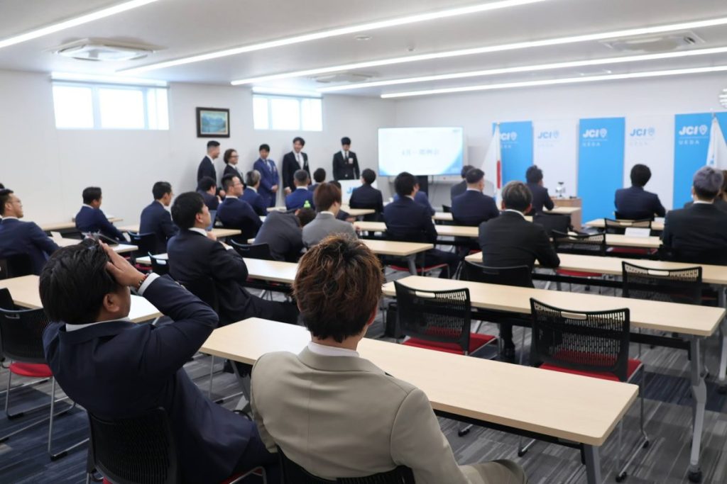 4月例会:一部例会 事業報告