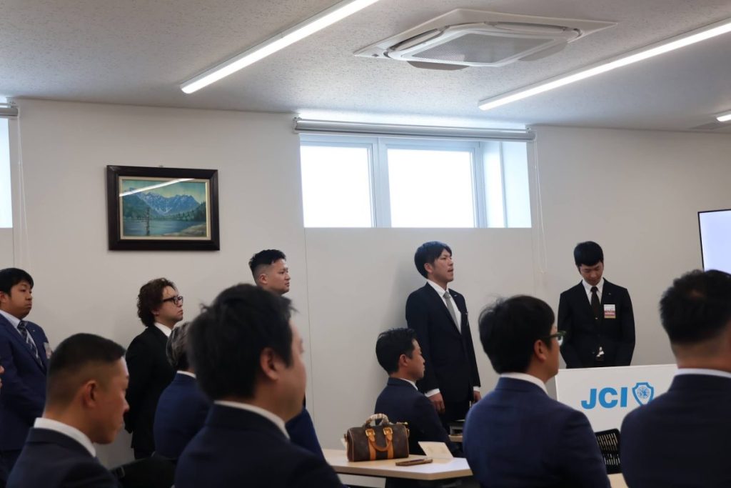 4月例会:一部例会 事業報告